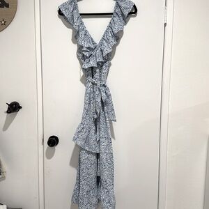 Petal & Pup Blue Floral Dress